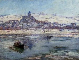 Vetheuil in Winter painting by Claude Monet
