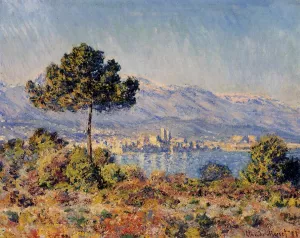 View of Antibes from the Notre-Dame Plateau by Claude Monet Oil Painting