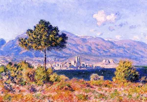 View of Antibes from the Plateau Notre-Dame by Claude Monet Oil Painting