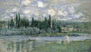 View of Vetheuil by Claude Monet Oil Painting