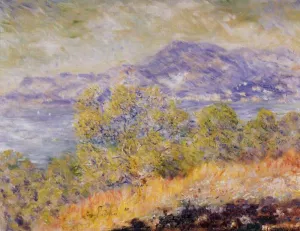 View Taken near Ventimiglia by Claude Monet - Oil Painting Reproduction