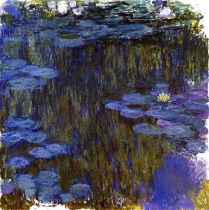 Water-Lilies 17 by Claude Monet Oil Painting