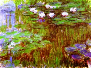 Water-Lilies 21 by Claude Monet Oil Painting