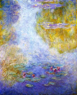 Water-Lilies 26 by Claude Monet - Oil Painting Reproduction