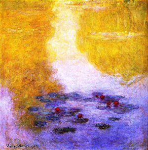 Water-Lilies 28 by Claude Monet Oil Painting