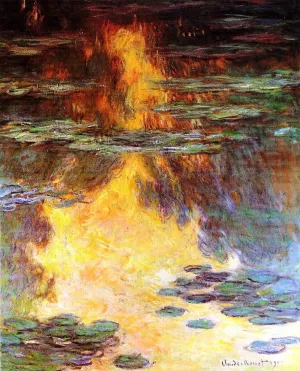 Water-Lilies 36 by Claude Monet Oil Painting