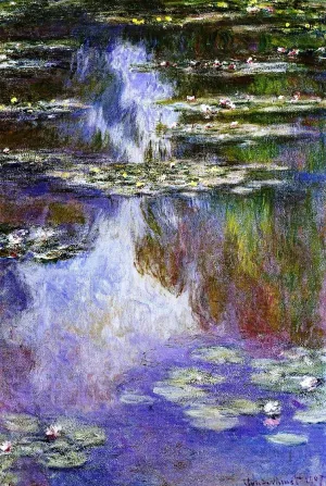 Water-Lilies 38 painting by Claude Monet