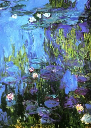 Water-Lilies 4 by Claude Monet Oil Painting