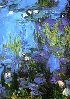 Water-Lilies 4 painting by Claude Monet