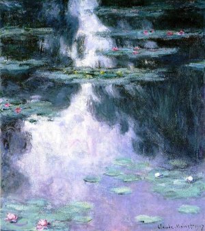 Water-Lilies 41 by Claude Monet Oil Painting
