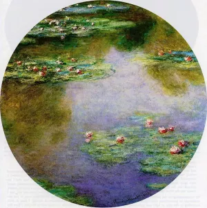 Water-Lilies 42 Oil painting by Claude Monet