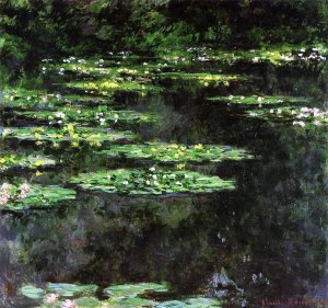 Water-Lilies 57 by Claude Monet Oil Painting