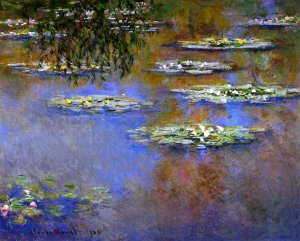 Water-Lilies 59 by Claude Monet Oil Painting