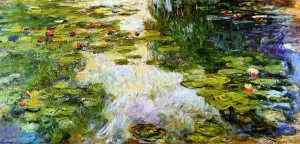 Water-Lilies 6 painting by Claude Monet