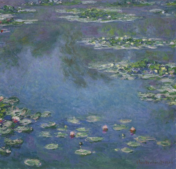 Main Product Photo of Water Lilies  Painting by Claude Monet