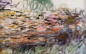 Water-Lilies Right Half by Claude Monet Oil Painting