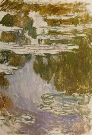 Water-Lilies Study by Claude Monet Oil Painting