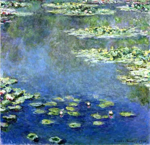 Water Lilies Oil painting by Claude Monet