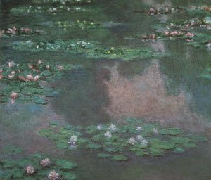 Water Lillies I by Claude Monet Oil Painting