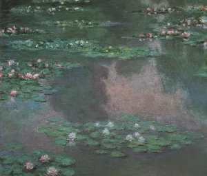 Water Lillies I painting by Claude Monet