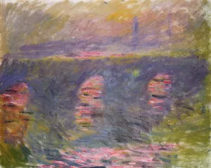 Waterloo Bridge painting by Claude Monet