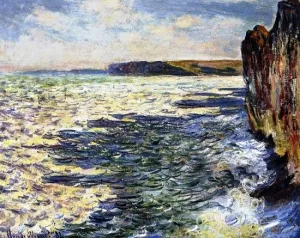 Waves and Rocks at Pourville by Claude Monet Oil Painting