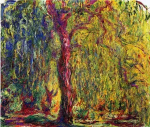 Weeping Willow 3 by Claude Monet - Oil Painting Reproduction