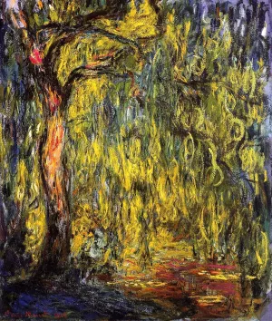 Weeping Willow 7 by Claude Monet - Oil Painting Reproduction