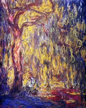 Weeping Willow 8 by Claude Monet Oil Painting