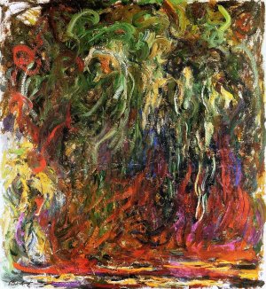 Weeping Willow, Giverny Oil painting by Claude Monet