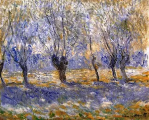 Willows in Giverny by Claude Monet - Oil Painting Reproduction