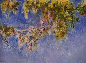 Wisteria by Claude Monet Oil Painting