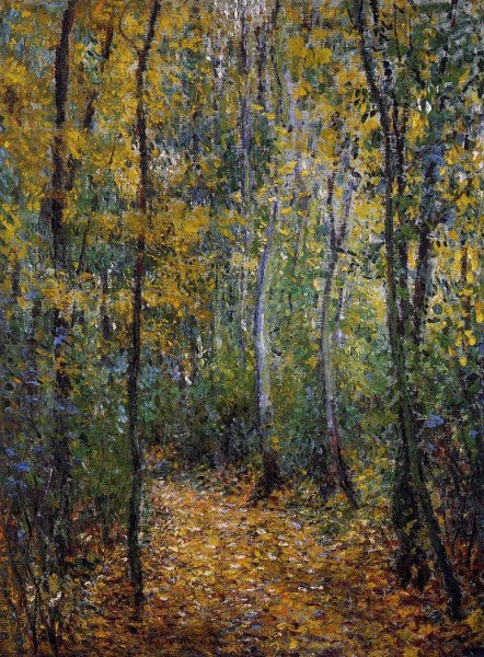 Main Product Photo of Wood Lane Painting by Claude Monet