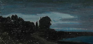 Yport, la nuit by Claude Monet Oil Painting
