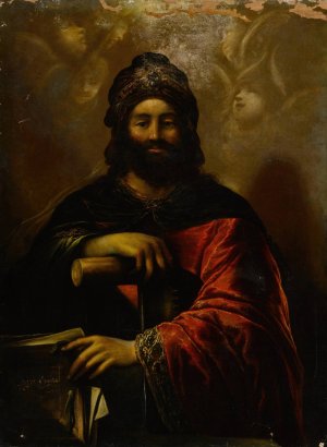 The Prophet Isaiah by Claude Vignon Oil Painting