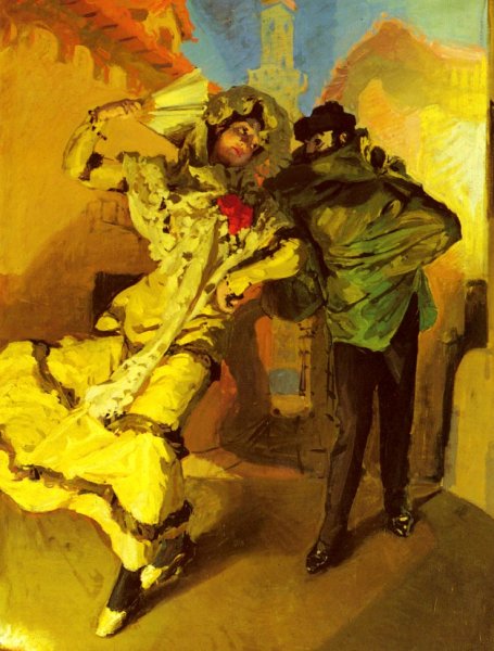 Main Product Photo of Spanish Dancers Painting by Claudio Castelucho