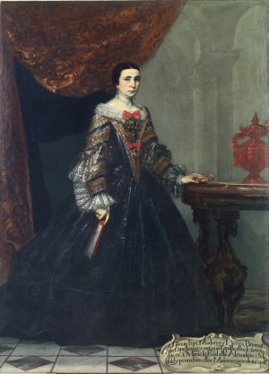 Portrait of Teresa Francisca Mudarra y Herrera by Claudio Coello Oil Painting