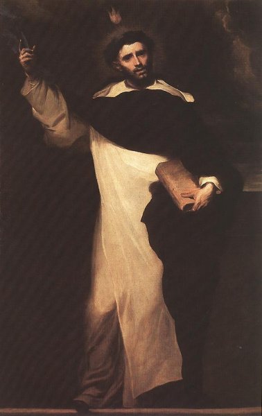 St Dominic by Claudio Coello - Hand-Painted Oil Painting Reproduction