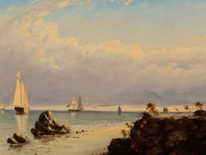Morning on the Coast by Clement Drew Oil Painting
