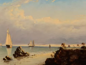 Morning on the Coast by Clement Drew Oil Painting