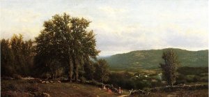 Among The Shawangunk by Clinton Ogilvie Oil Painting