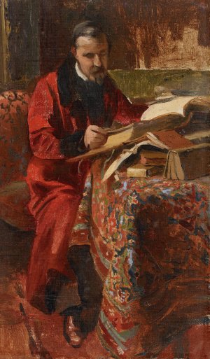 Abraham Willet by Coen Metzelaar Oil Painting