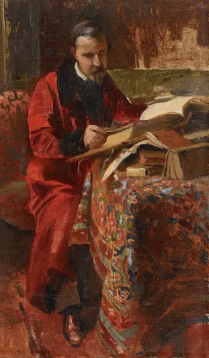 Abraham Willet by Coen Metzelaar Oil Painting