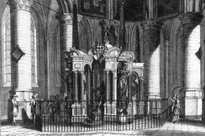 The Tomb of William the Silent in the Nieuwe Kerk, Delft by Coenraet Decker - Oil Painting Reproduction