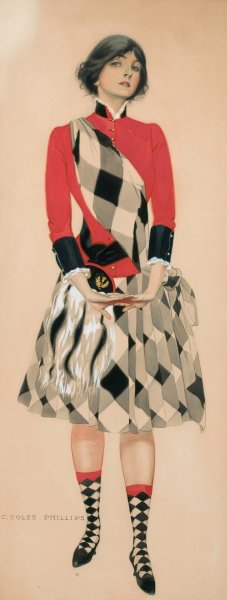Hoot Mon by Coles Phillips Oil Painting