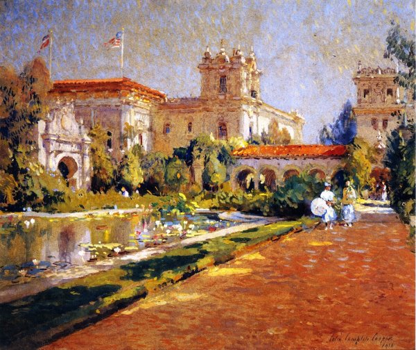 Main Product Photo of An Afternoon Stroll Painting by Colin Campbell Cooper