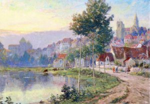 Normandie by Colin Campbell Cooper Oil Painting