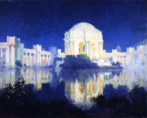 Palace of Fine Arts, San Francisco by Colin Campbell Cooper - Oil Painting Reproduction