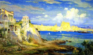 Palma de Majorca painting by Colin Campbell Cooper
