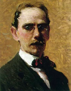 Self-Portrait by Colin Campbell Cooper Oil Painting
